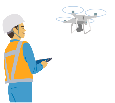 ドローン点検当日